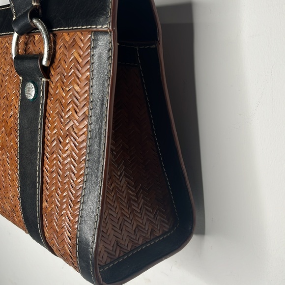 Vintage Michael Kors wicker Rattan leather Bag - slight wear Brown - Picture 4 of 10